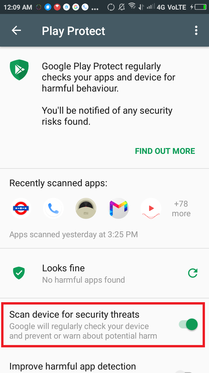 google play protect RummyKing24